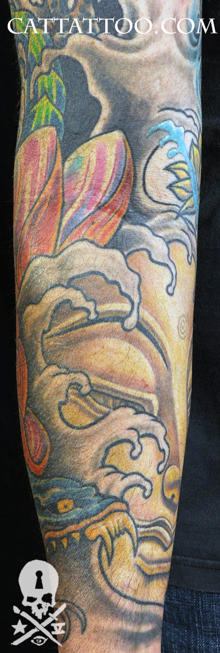Tattoos - Lotus and Buddha - 93675